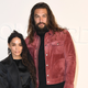 Jason Momoa and Lisa Bonet arrives at the Tom Ford AW20 Show on February 07, 2020 in Hollywood, California.